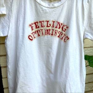 Madewell Rivet & Thread graphic tee shirt